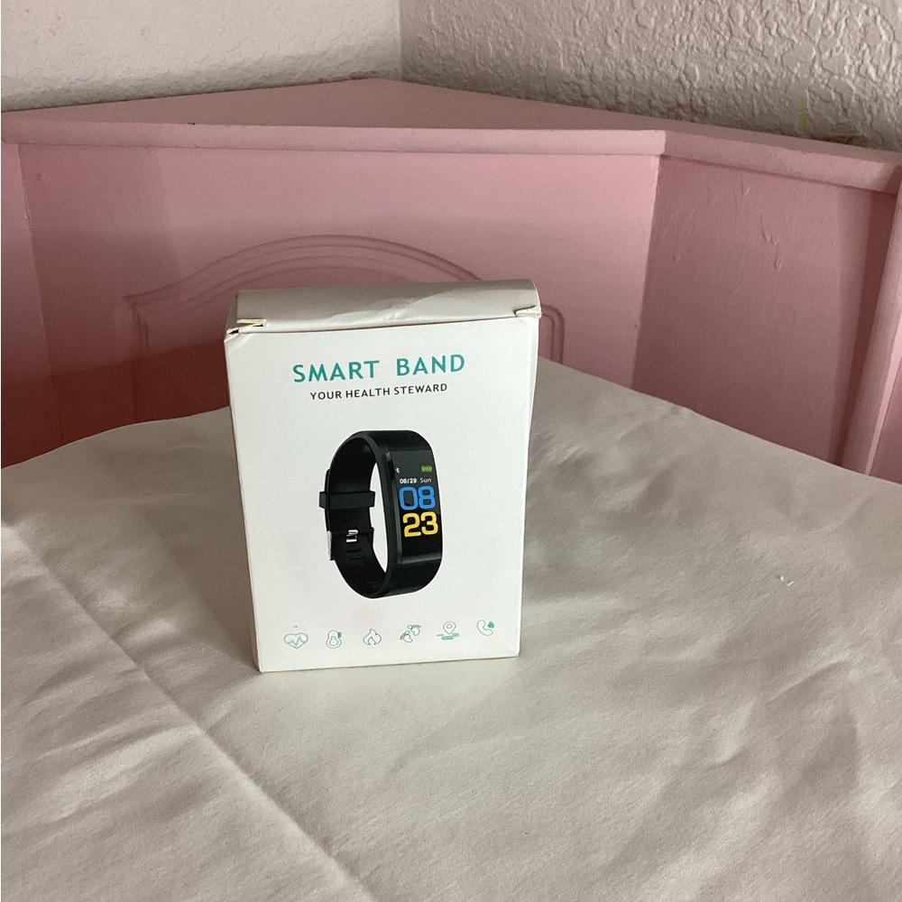 New Smart Band Your Health Steward Watch Step Counter Red Fitbid Step Counter